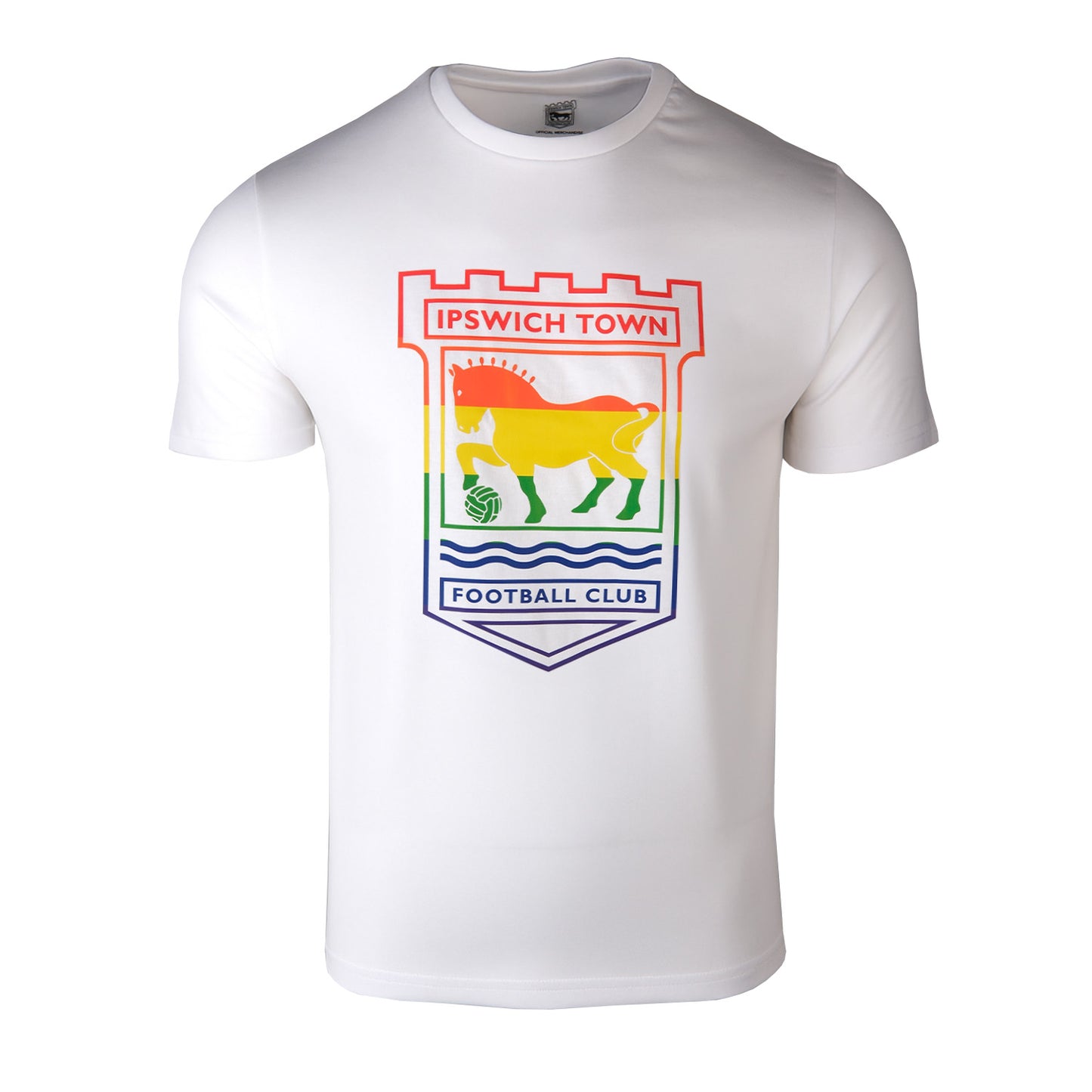 Adult Pride Crest Tee White