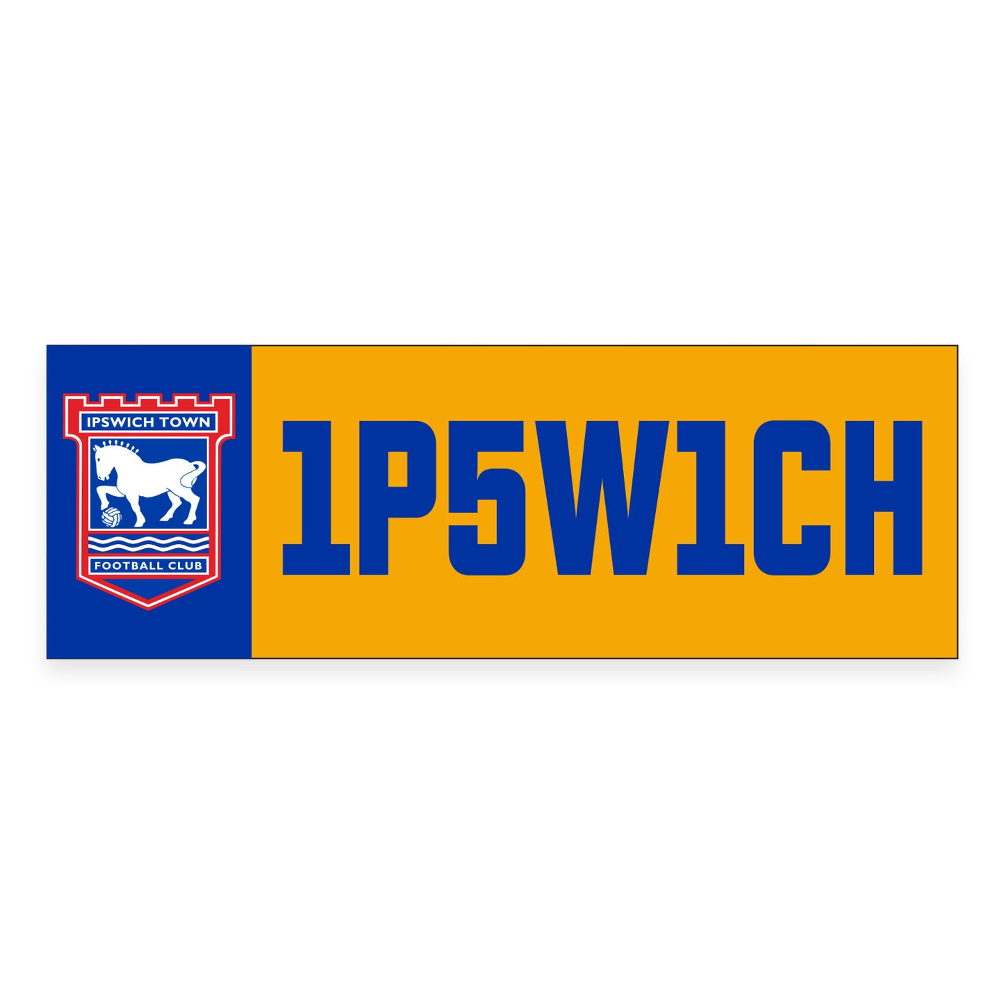 Ipswich Reg Window Sticker