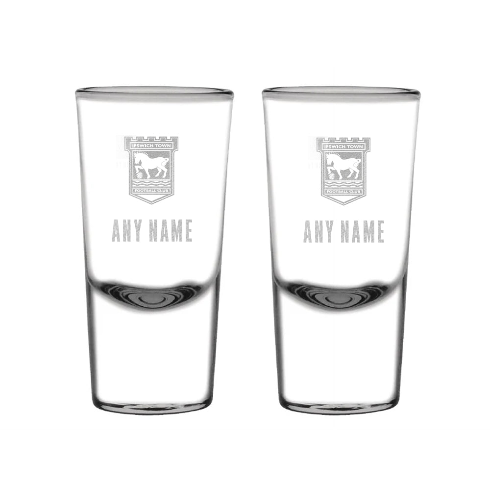 25ml Twin Pack Shot Glass Personalised