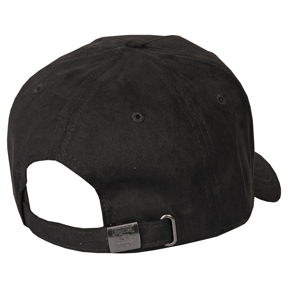 Suede Metal Crest Cap Adult
