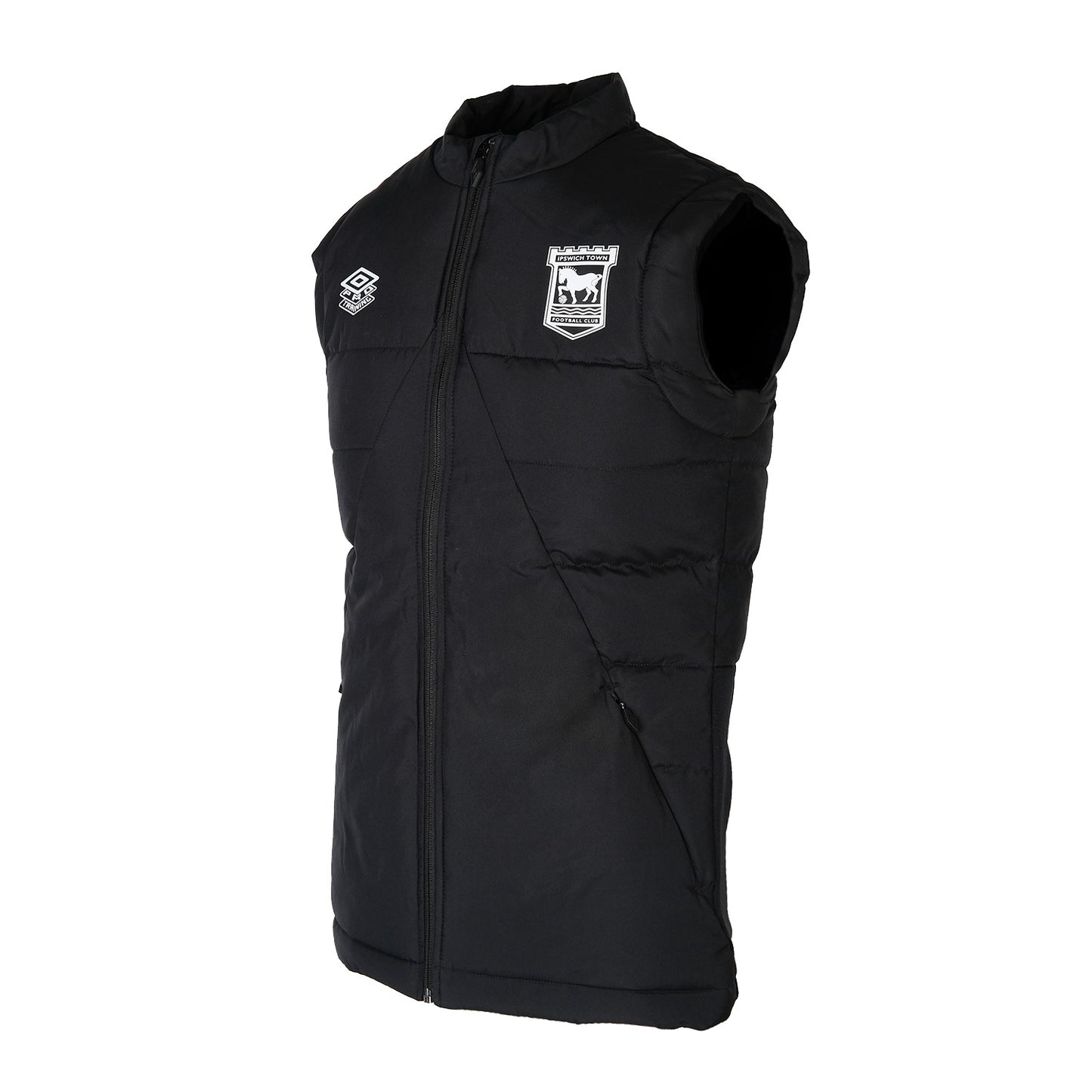 Umbro 2024/25 Black Travel Gilet Adult