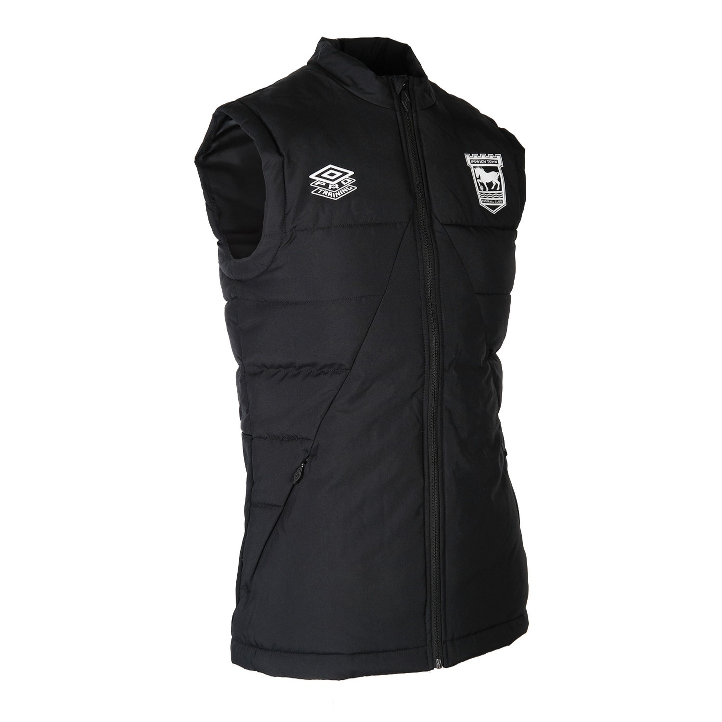 Umbro 2024/25 Black Travel Gilet Adult