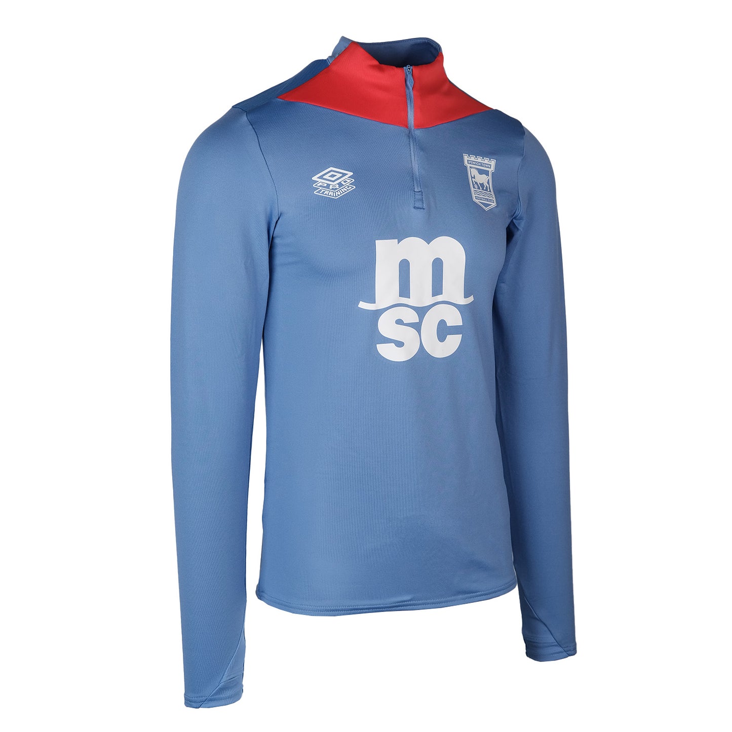 Umbro 2024/25 Blue 1/4 Zip Training Top Adult