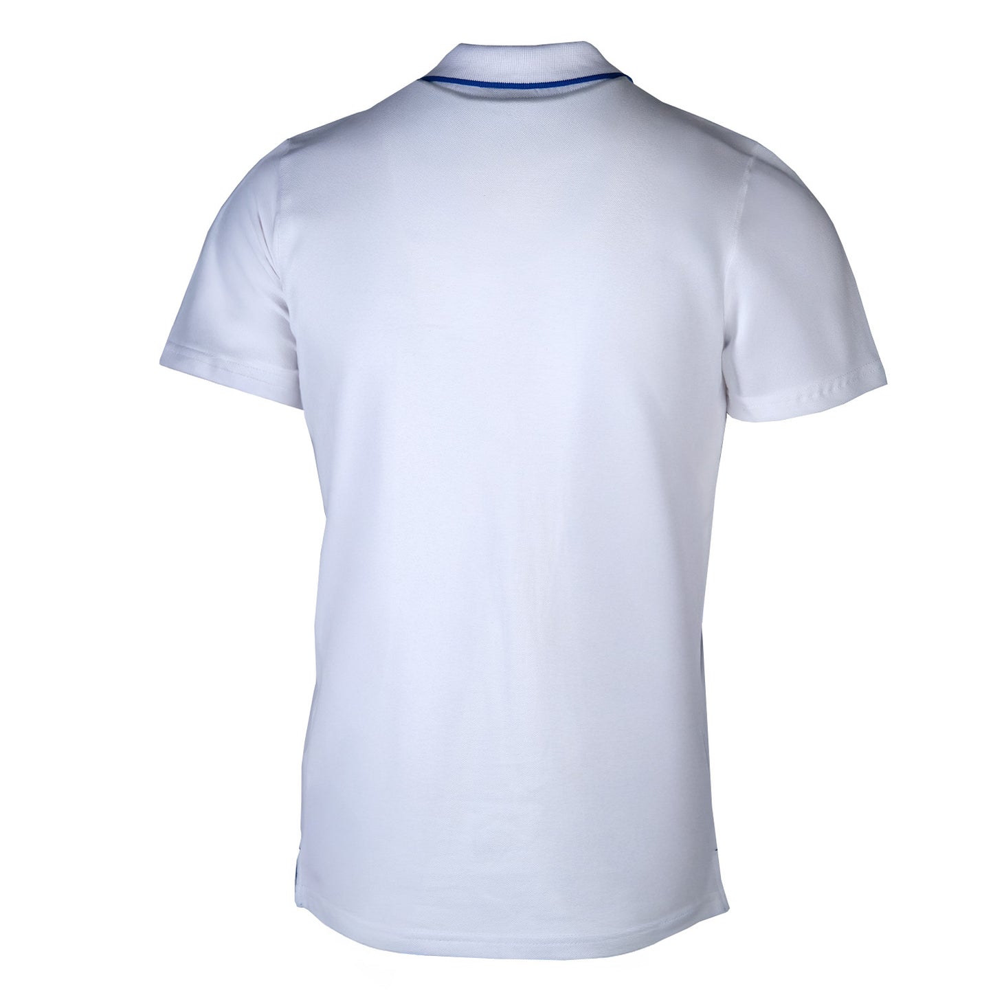 White Keyline Crest Polo