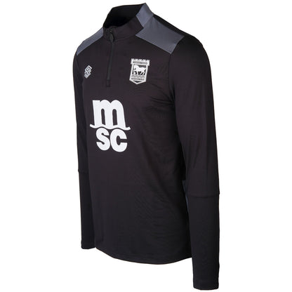 Umbro 2025/26 Black 1/4 Zip Training Top Adult