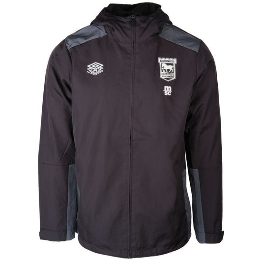 Umbro 2025/26 Black Shower Jacket Adult