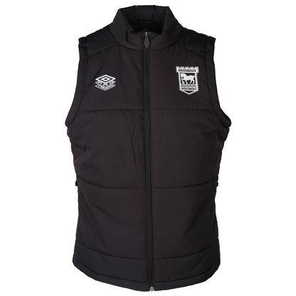 Umbro 2025/26 Black Training Gilet Adult