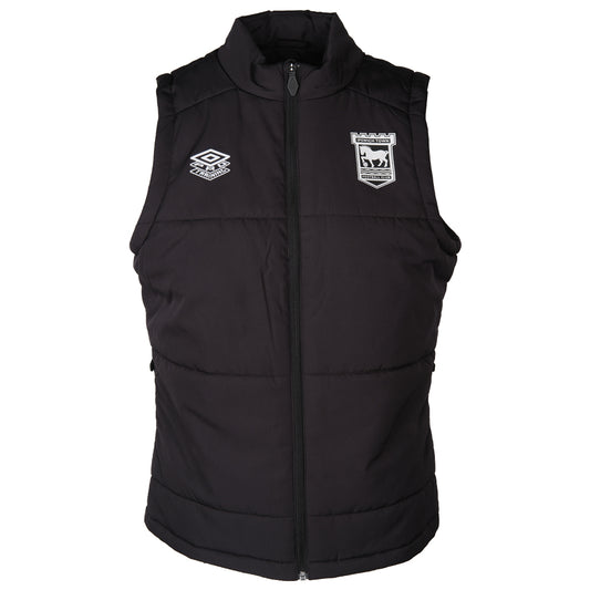 Umbro 2025/26 Black Training Gilet Adult
