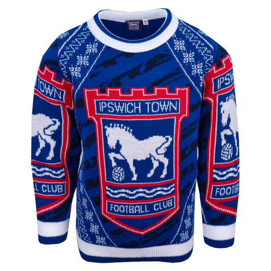 25/26 Crest Christmas Jumper Junior