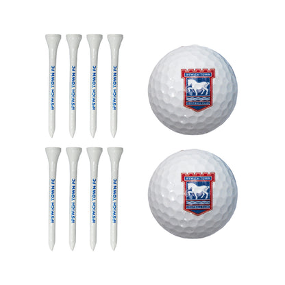 2pk Golf Ball & Tees Gift Tube