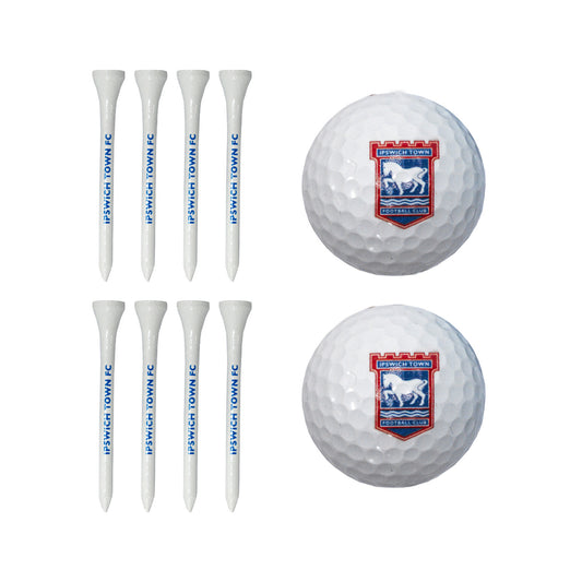 2pk Golf Ball & Tees Gift Tube