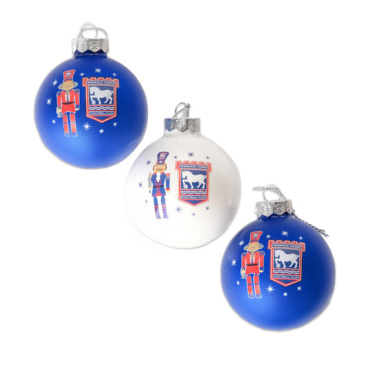 3pk ITFC Nutcracker Baubles