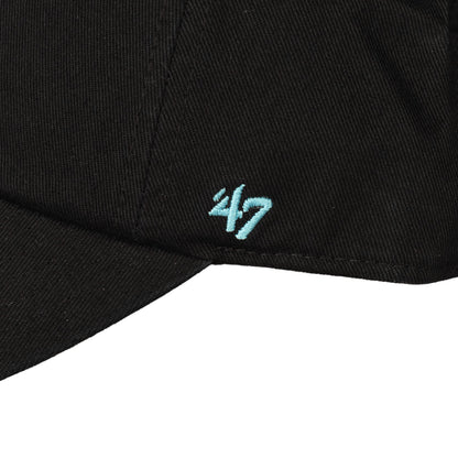 Metallic Blue Suffolk Punch 47 Clean Up Cap Black