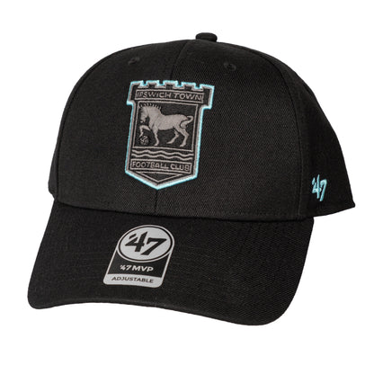 Metallic Crest 47 Clean Up Cap Black