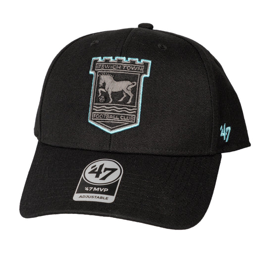 Metallic Crest 47 Clean Up Cap Black