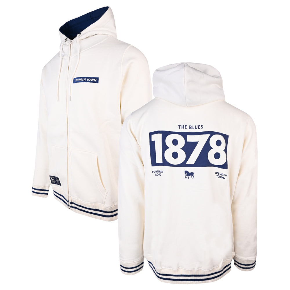 Authentic Blues 1878 Zip Hoody Adult