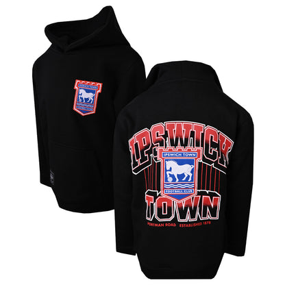 Authentic Blues Crest Print Hoody Junior