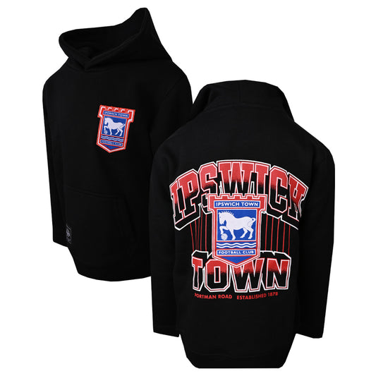 Authentic Blues Crest Print Hoody Junior