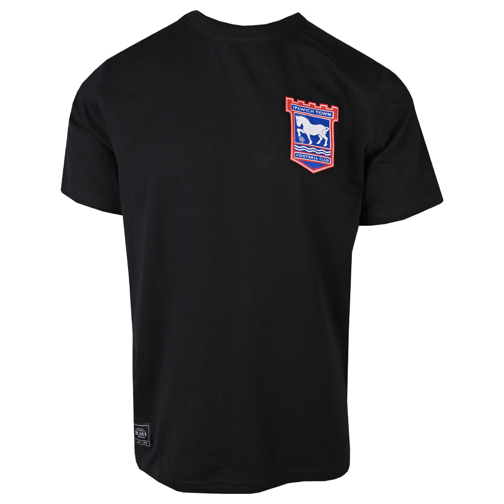 Authentic Blues Crest Print Tee Junior