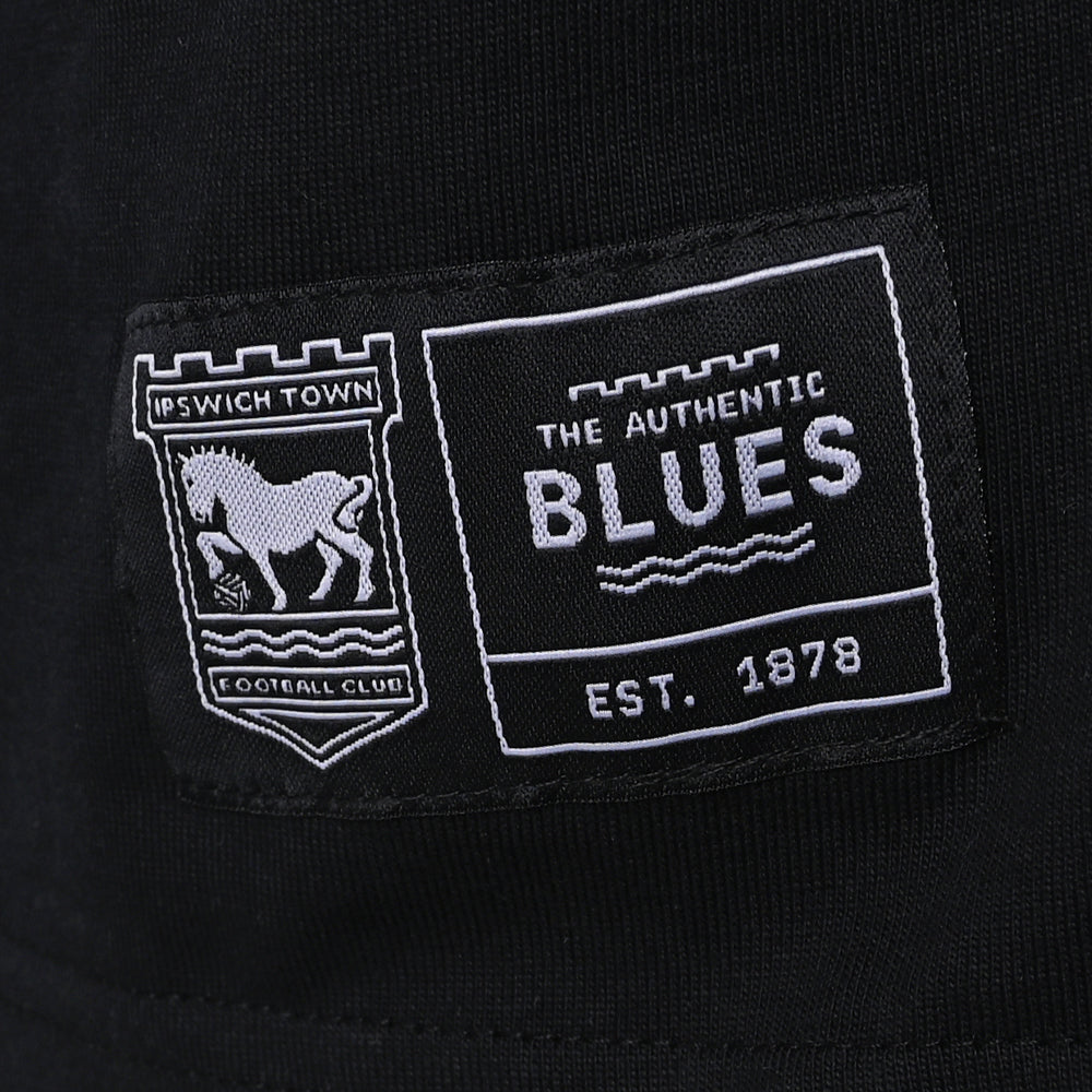 Authentic Blues Crest Print Tee Adult