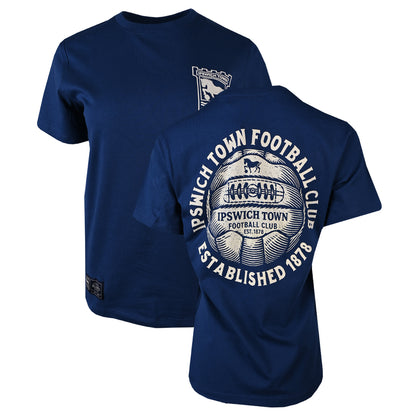 Authentic Blues Football Tee Ladies