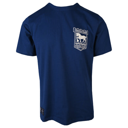 Authentic Blues Football Tee Adult