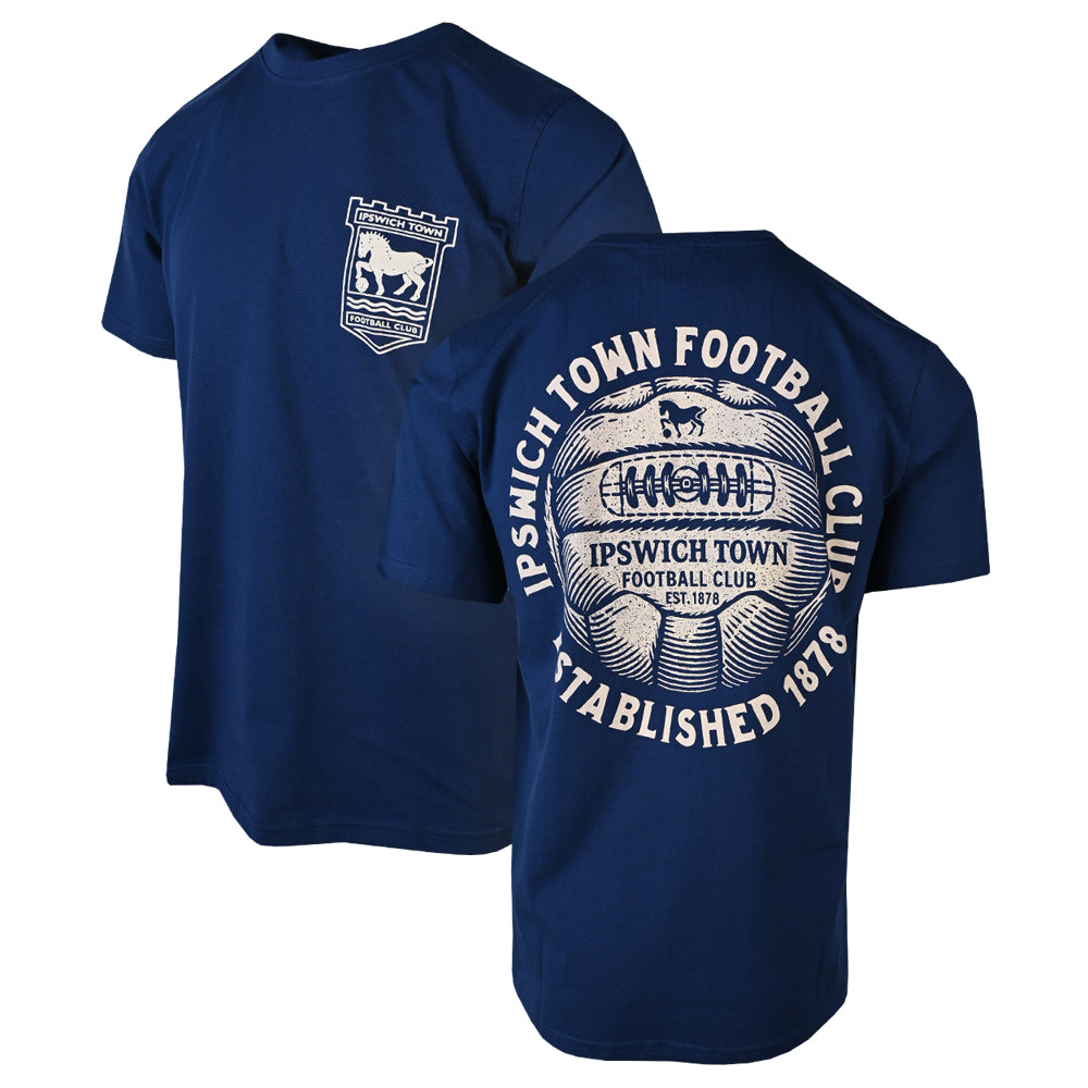 Authentic Blues Football Tee Junior