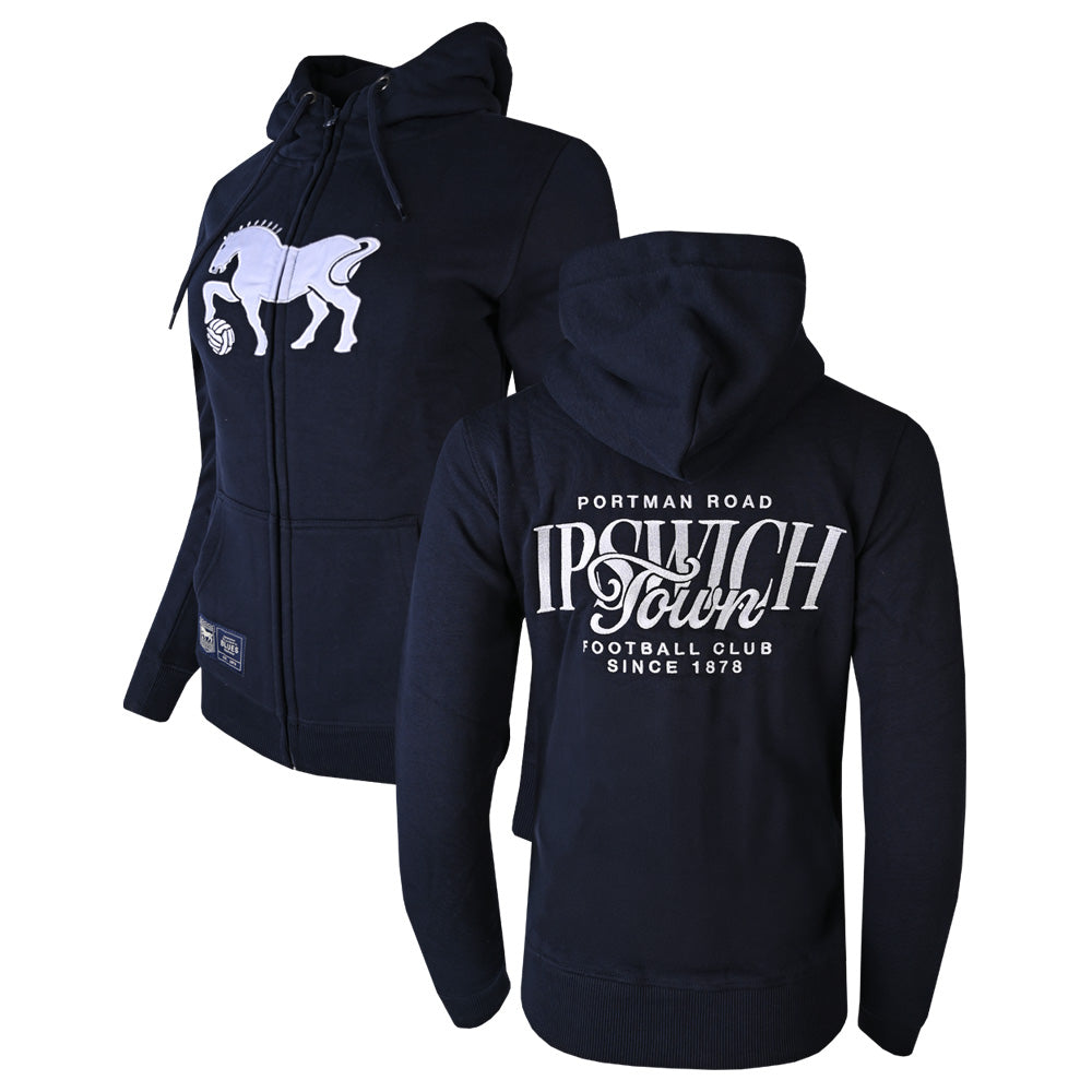 Authentic Blues Ipswich Zip Hoody Ladies