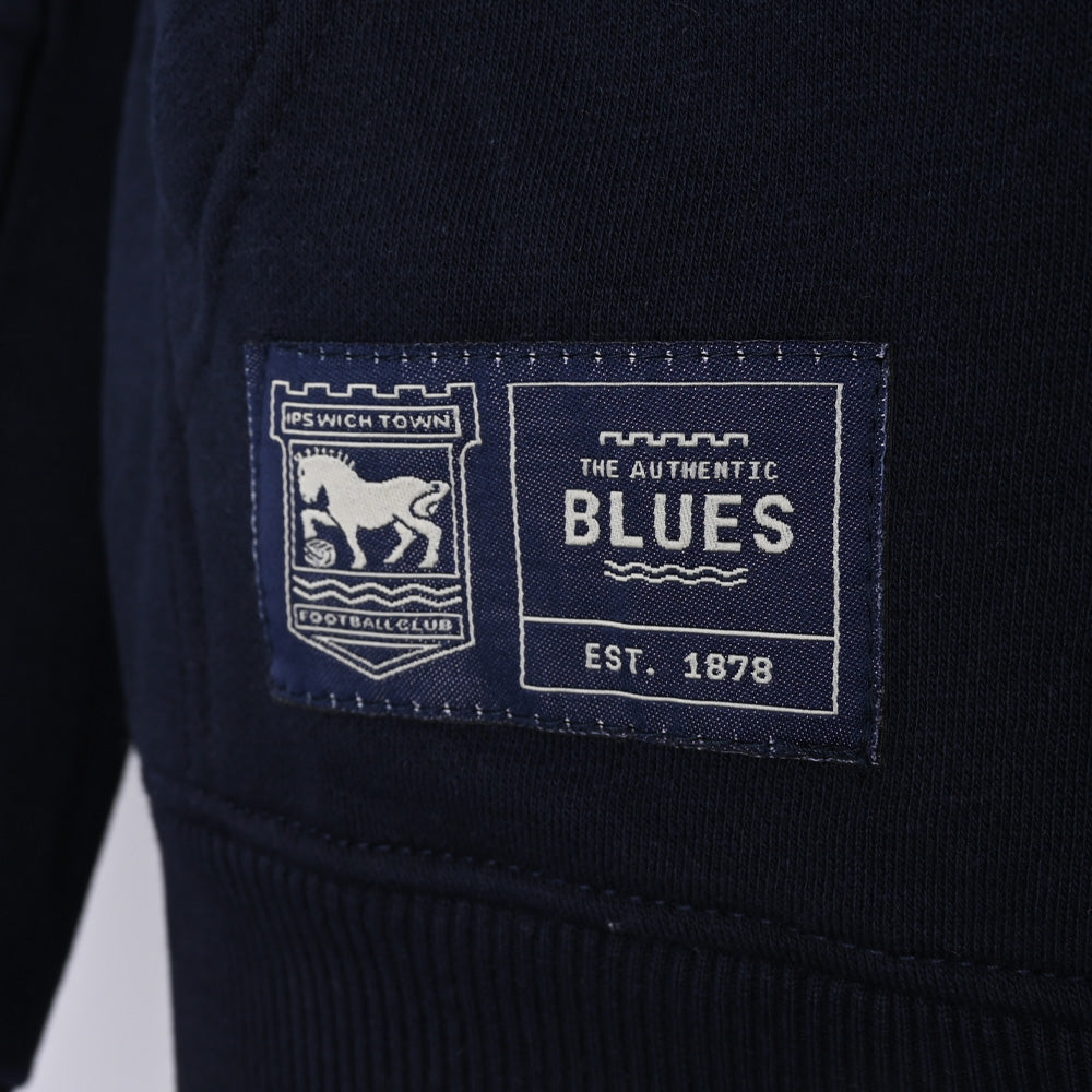 Authentic Blues Ipswich Zip Hoody Ladies