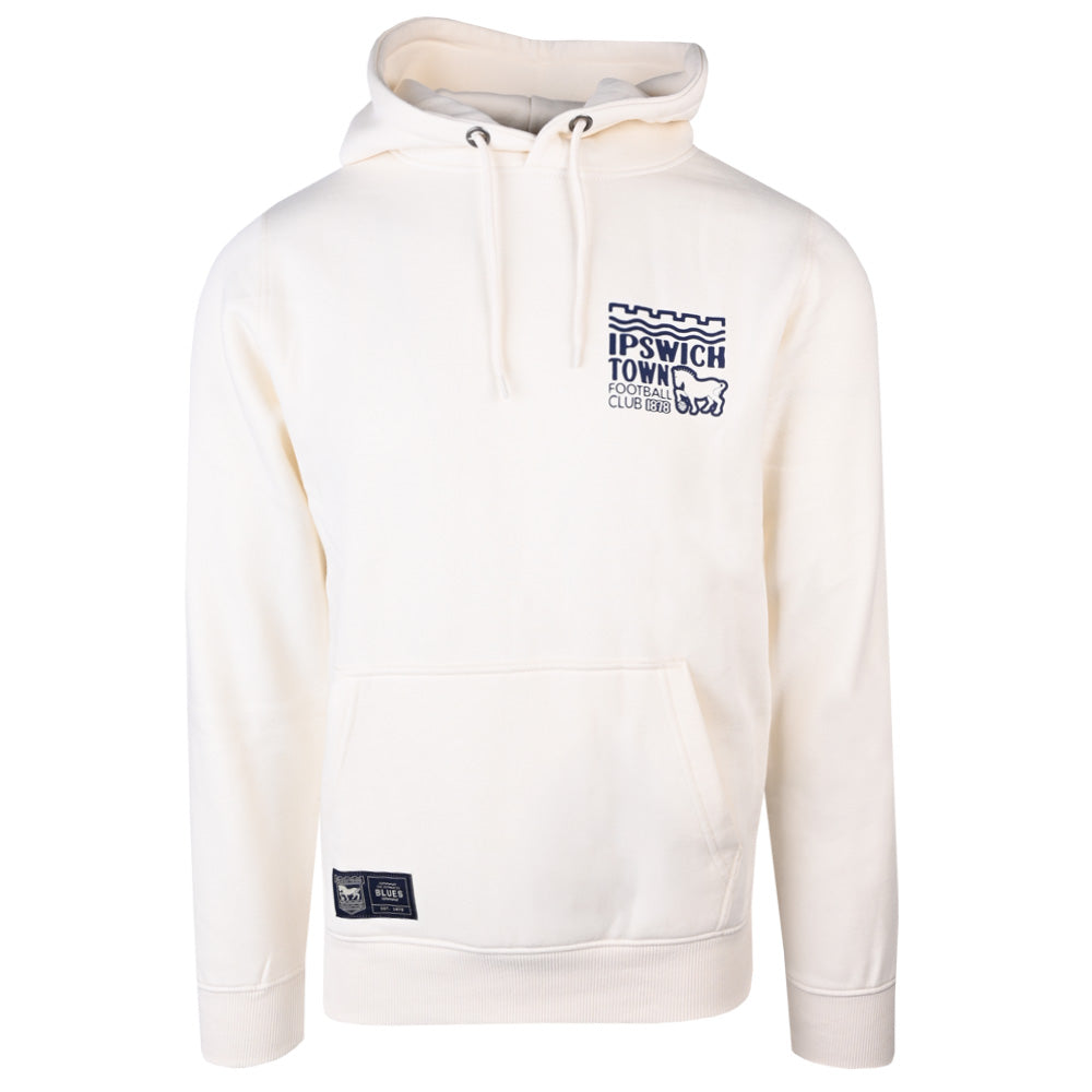 Authentic Blues Mixed Print Hoody Adult