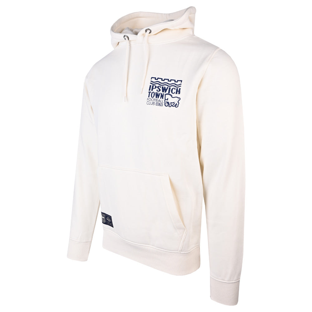 Authentic Blues Mixed Print Hoody Adult