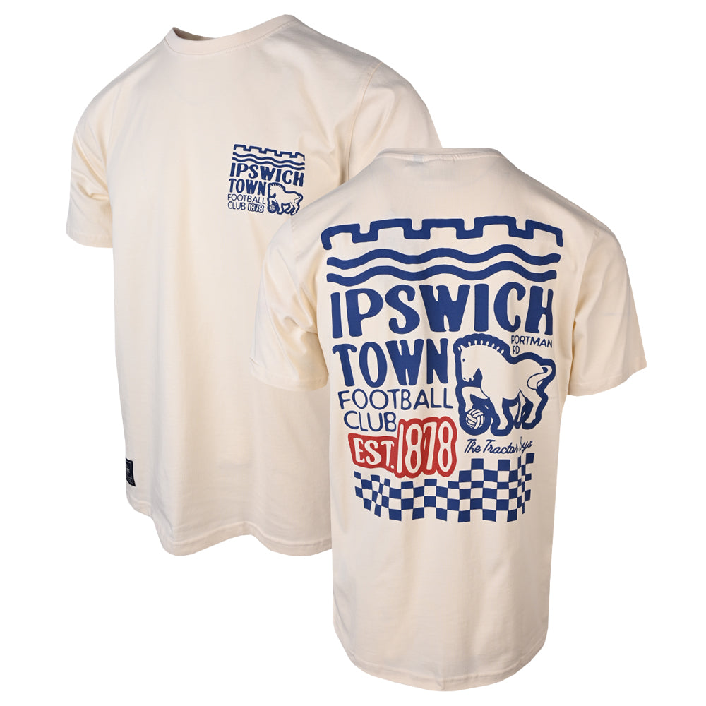 Authentic Blues Mixed Print Tee Adult