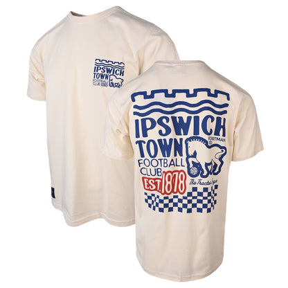 Authentic Blues Mixed Print Tee Adult