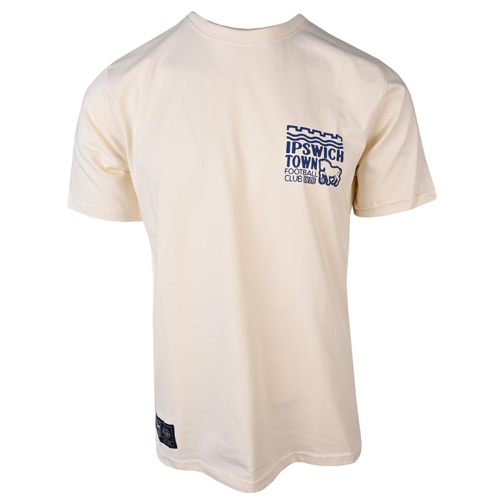 Authentic Blues Mixed Print Tee Adult
