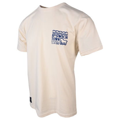 Authentic Blues Mixed Print Tee Adult