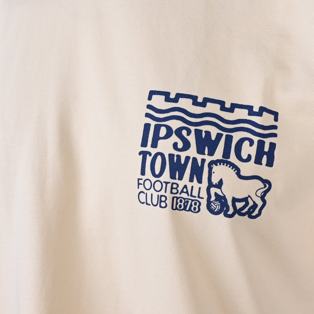 Authentic Blues Mixed Print Tee Adult