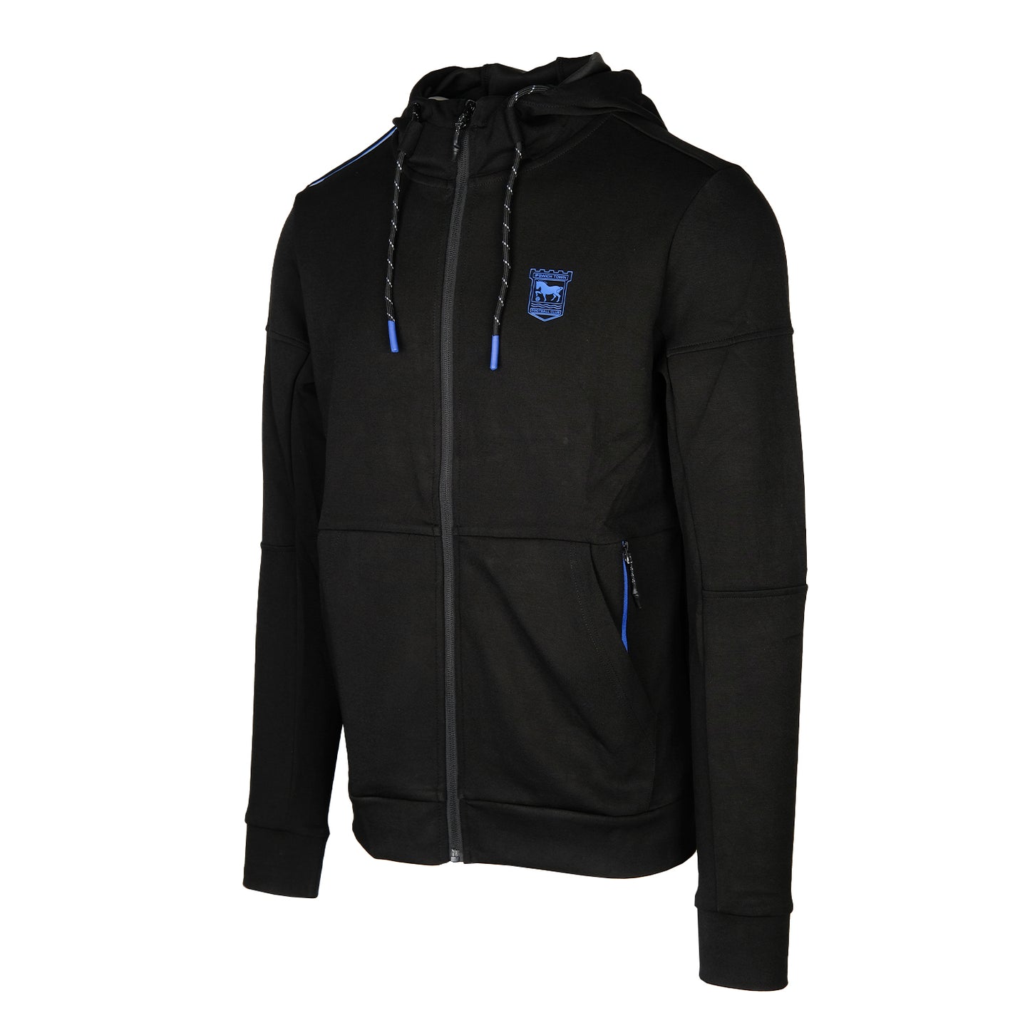 Active Zip Thru Hoody Black