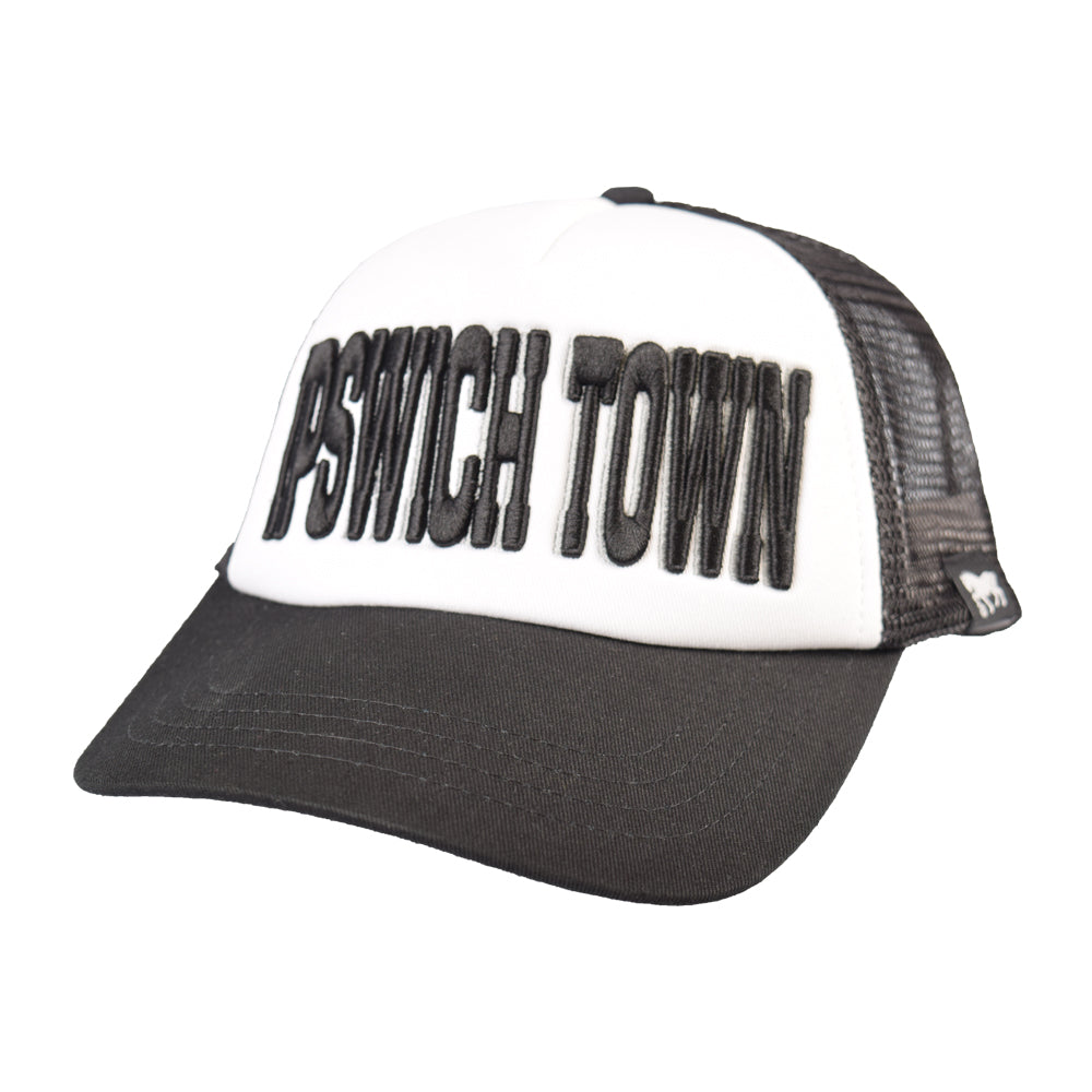 Ipswich Adult Black Embroidered Trucker – Ipswich Town FC Official