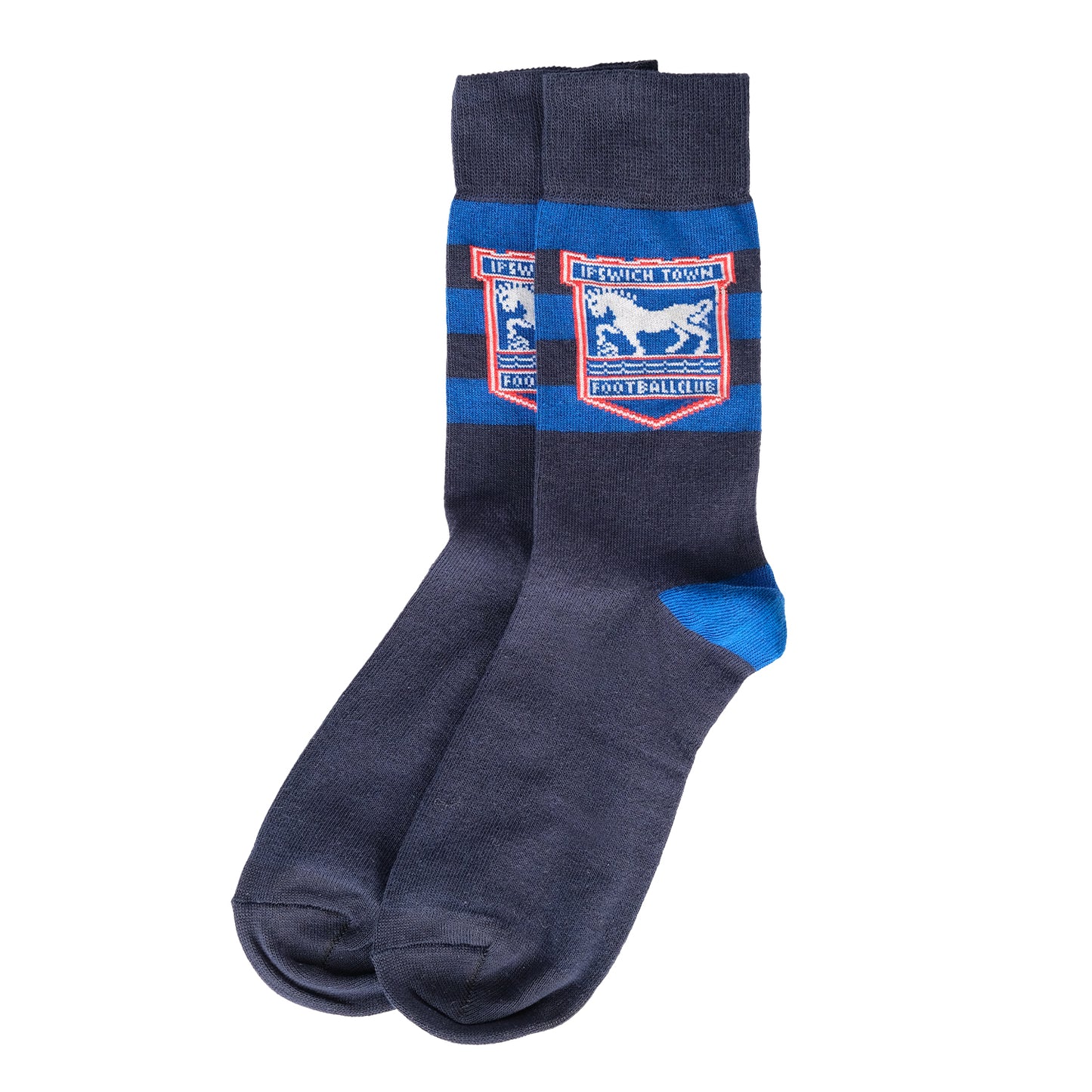 Adult Navy/Royal Crest Socks