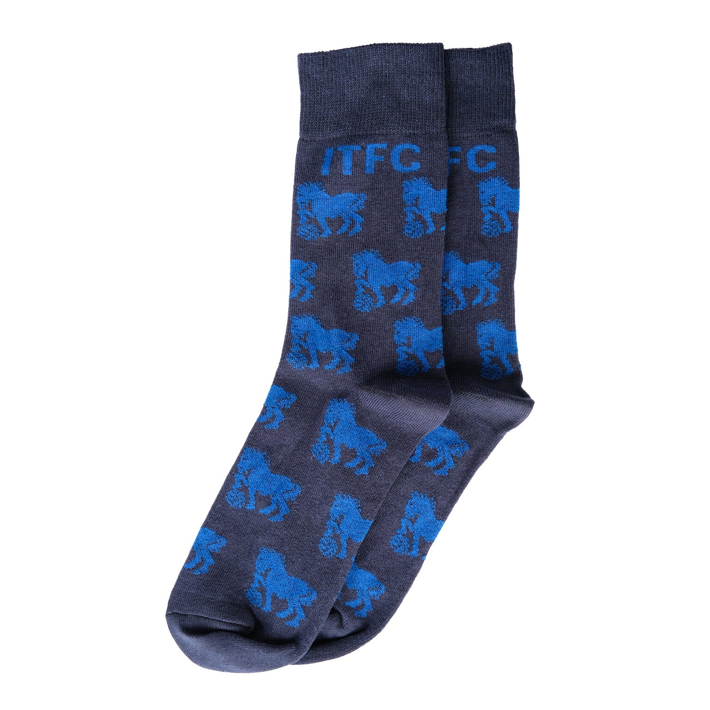 Adult Navy Suffolk Punch Socks