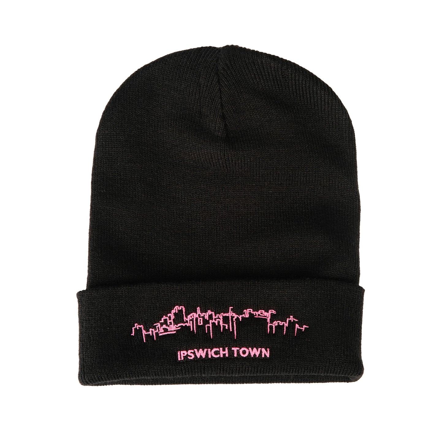 Always Suffolk Black/Pink Beanie