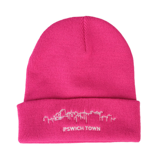 Always Suffolk Pink/White Beanie