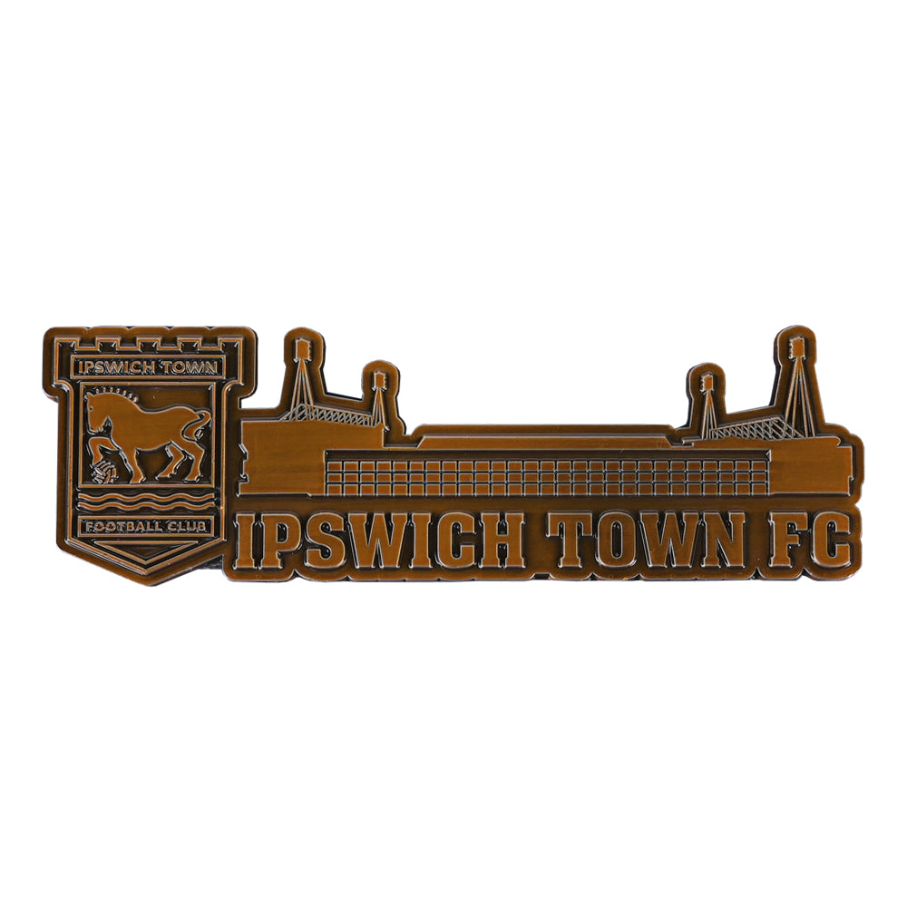 Antique Gold Portman Road Magnet