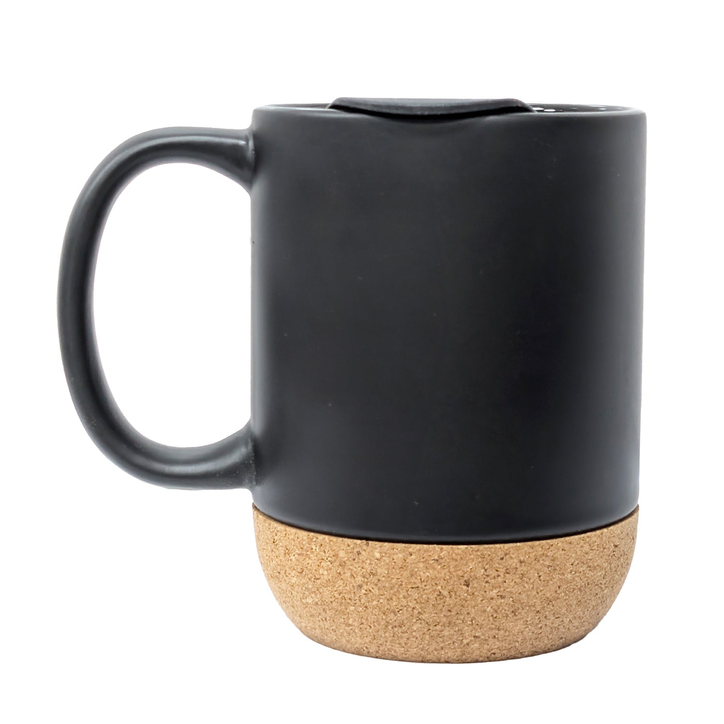 400ml Black Ceramic Travel Mug