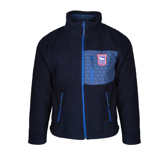 Authentic Blues Fleece Jacket Adult