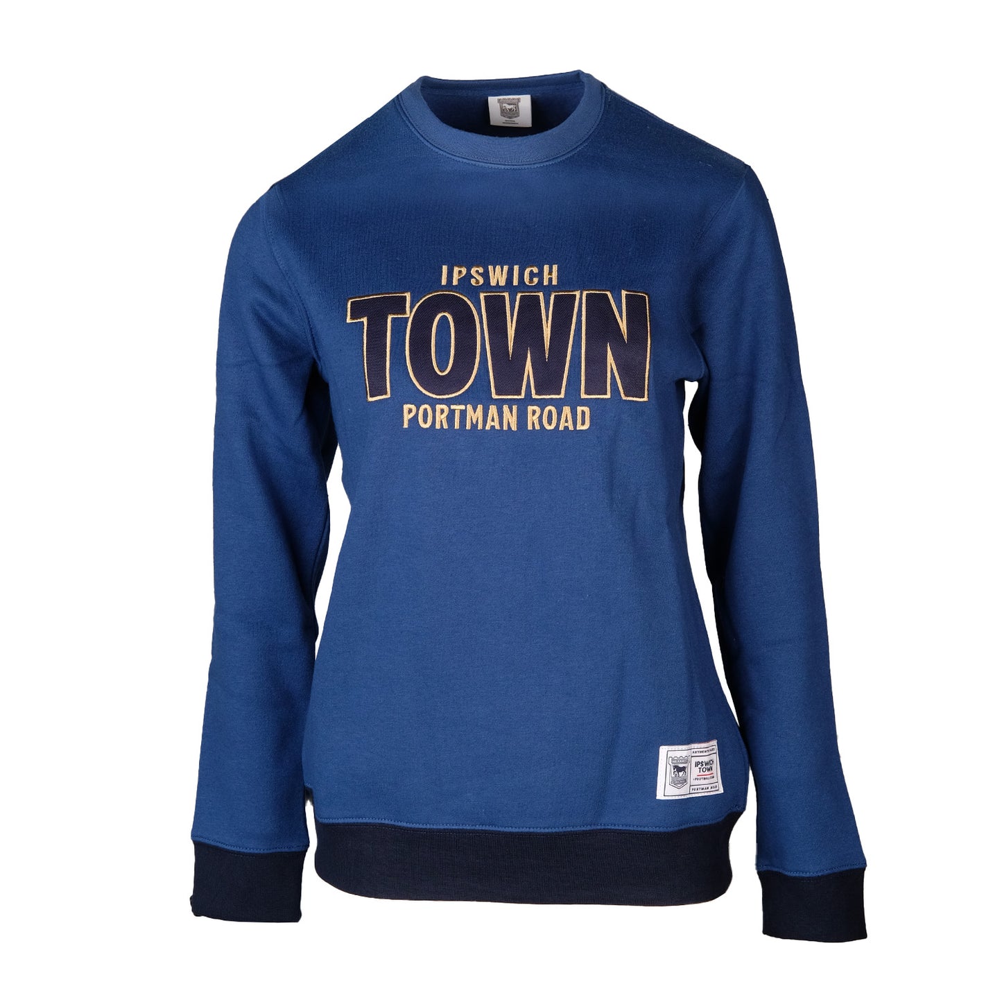 Authentic Blues Ipswich Town Sweat Ladies Blue