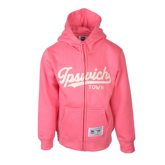 Authentic Blues Pink Bonnie Zip Hoody Junior