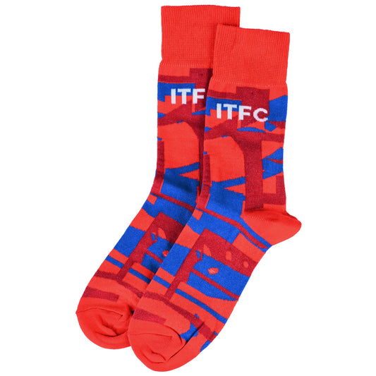25/26 Away Pattern Socks Adult