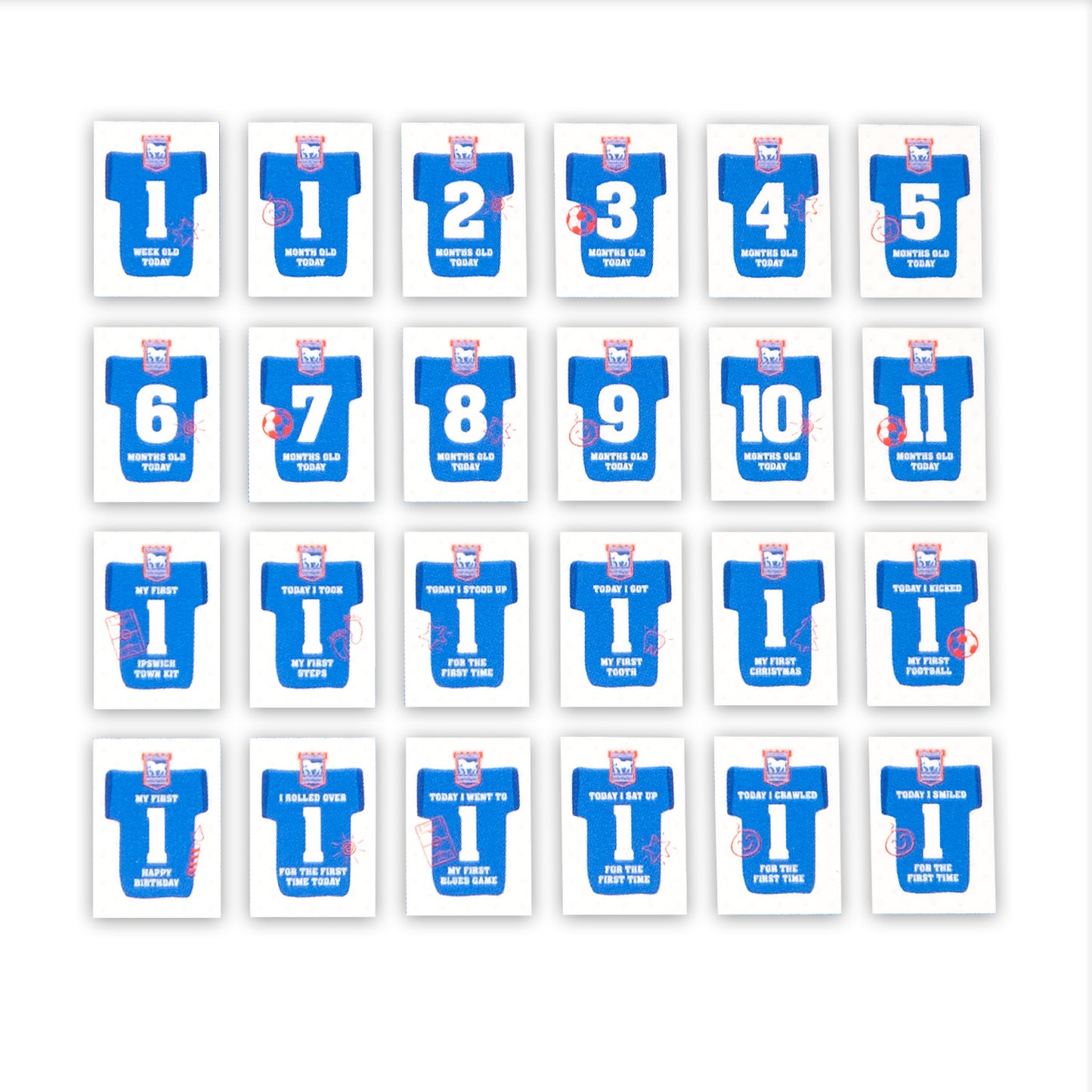 ITFC Baby Milestone Cards