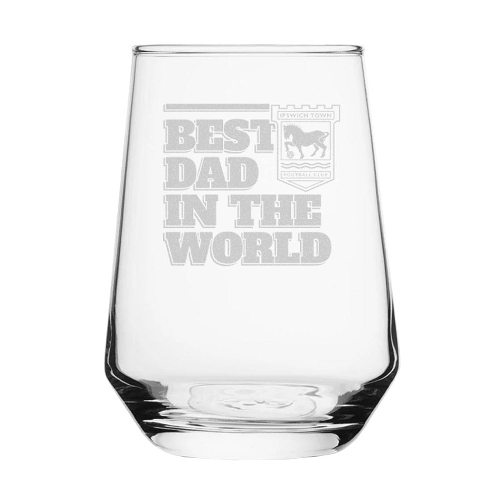 Best Dad Craft Beer Glass